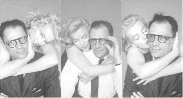 Marilyn Monroe and Arthur Miller